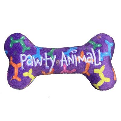 Pawty Animal Bone Dog Toy
