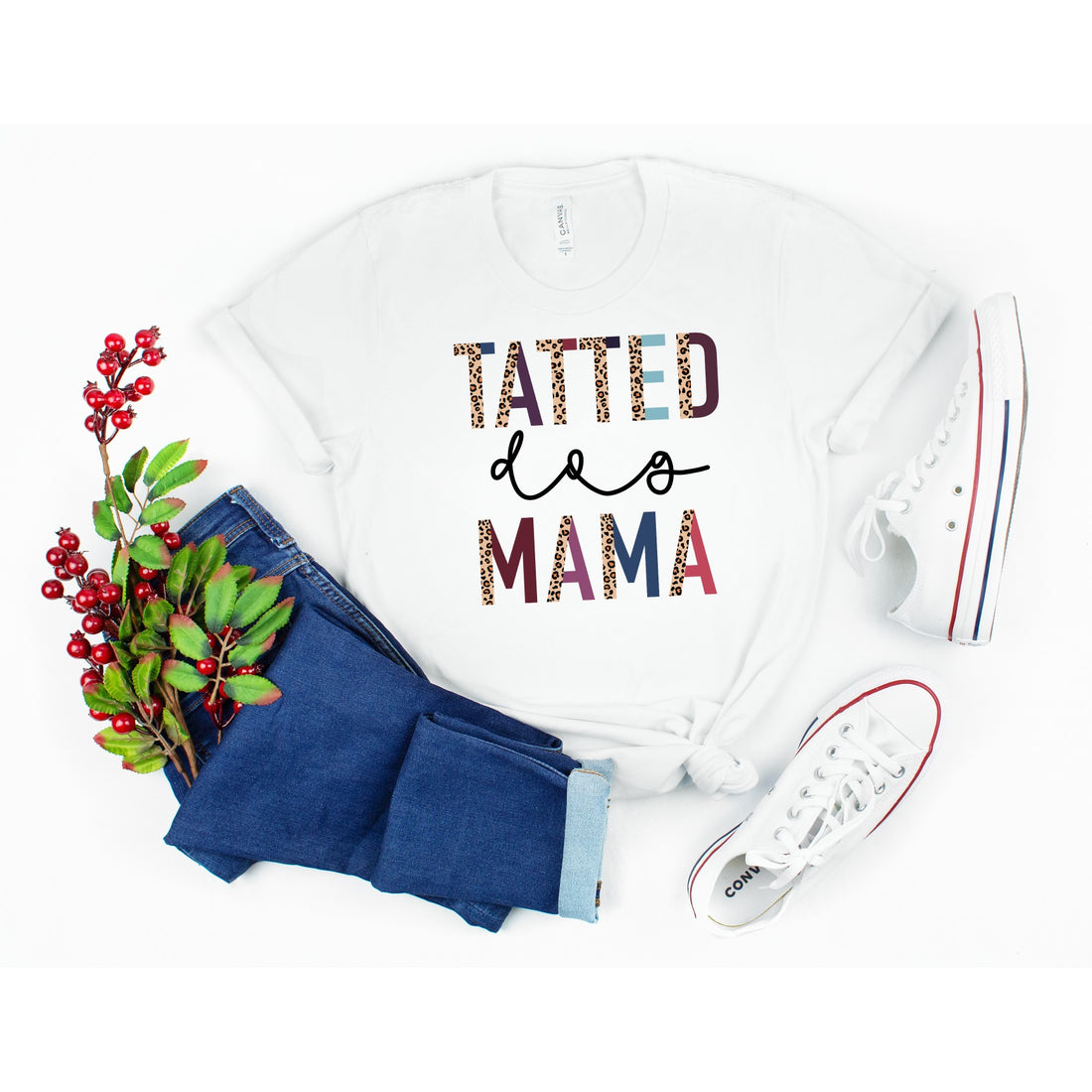 Tatted Dog Mom Tee