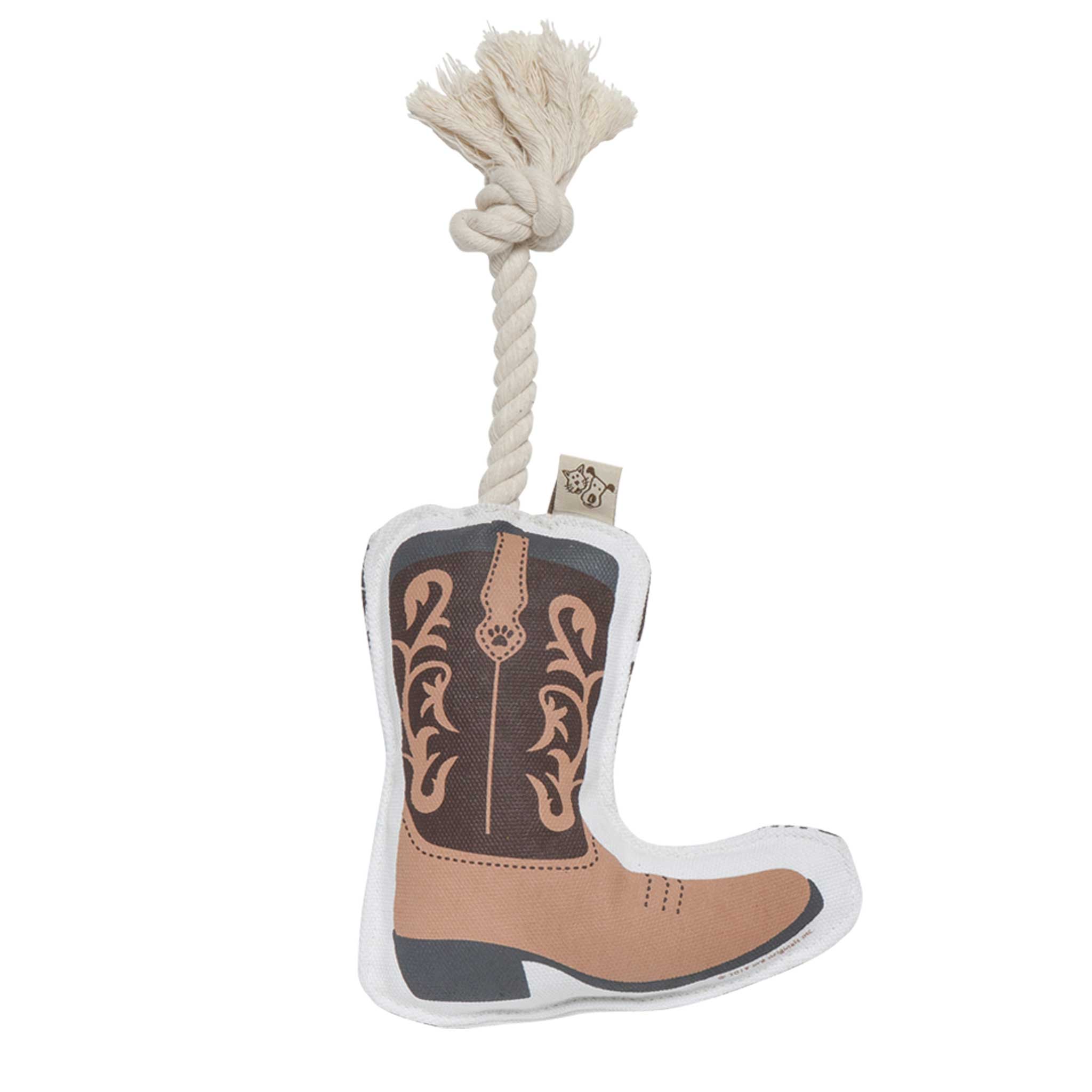 Rope Dog Toy | Cowboy Boot