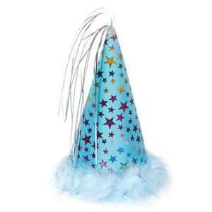 Charming Pet Party Hats Blue Large