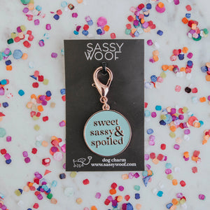 Sweet Sassy & Spoiled Collar Tag