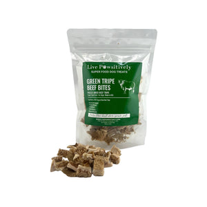 Green Tripe Beef Bites (Freeze Dried Superfood for pets)