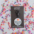 Sun's Out Tongues Out Collar Tag
