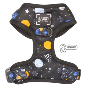 Outer Space Adjustable Dog Harness