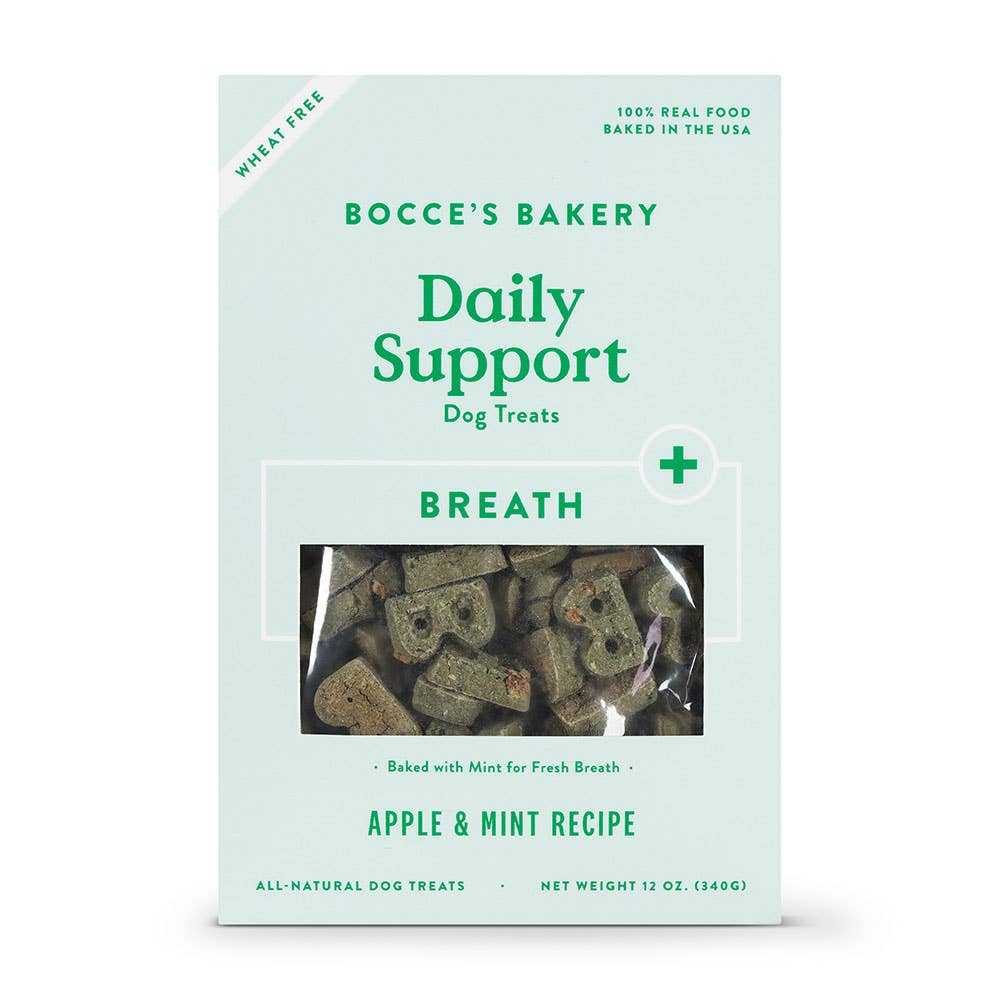 Bocce's Bakery Daily Support Breath 12oz Functional Biscuit