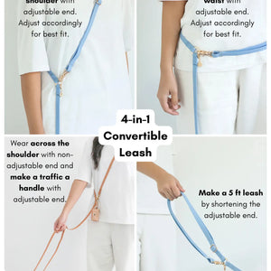 Convertible Hands Free Cloud Dog Leashes