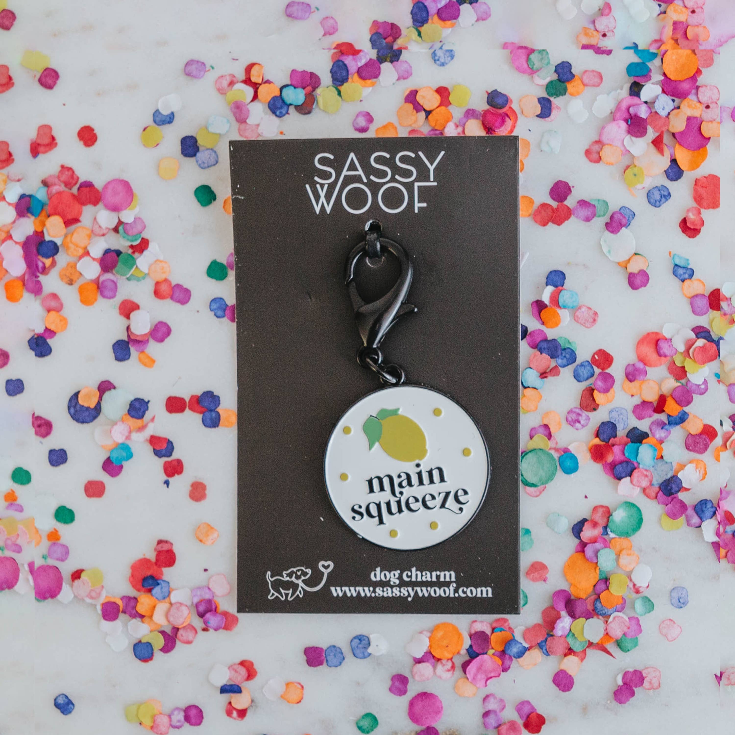 Main Squeeze Collar Tag