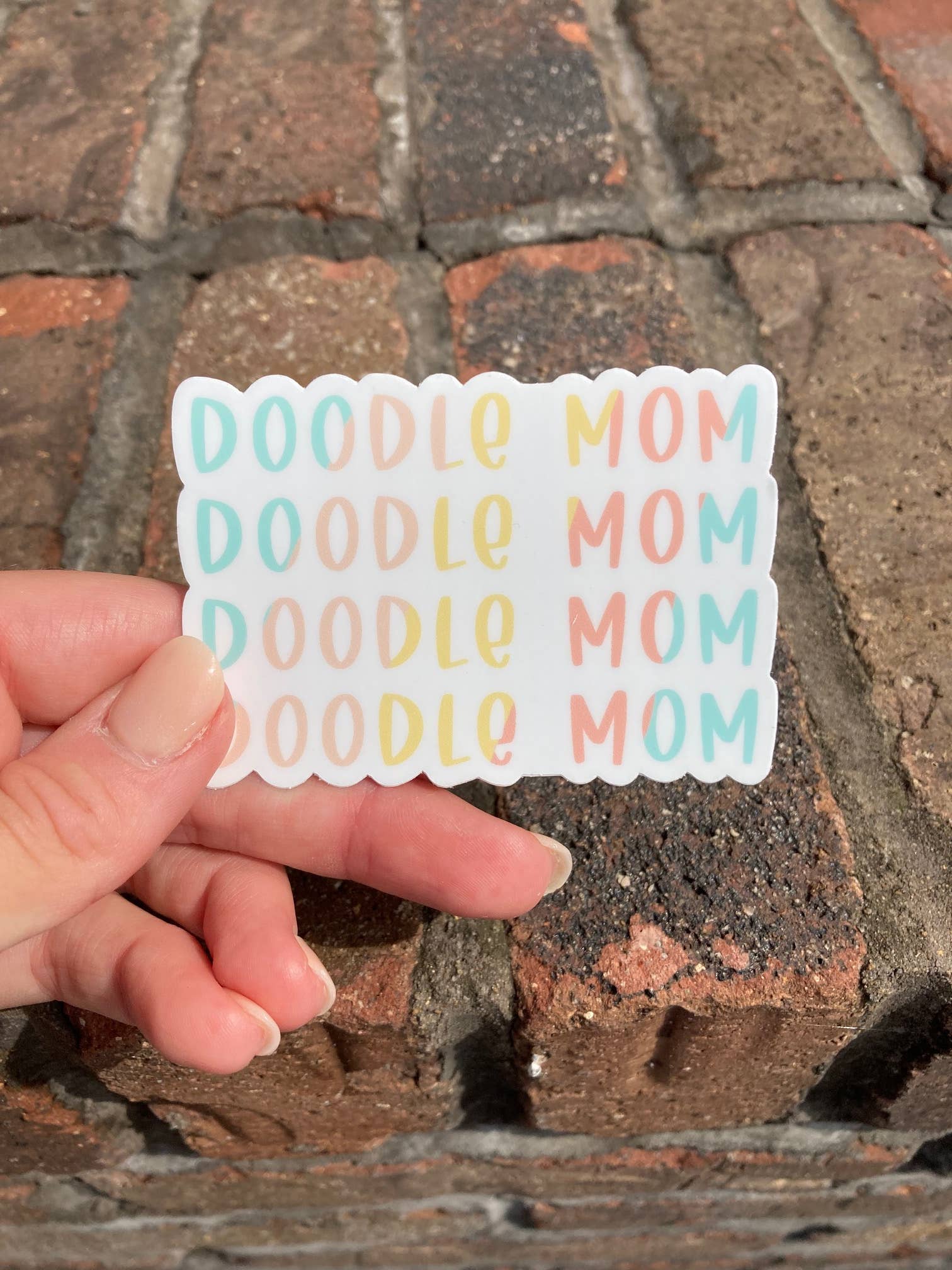 Doodle Mom Sticker