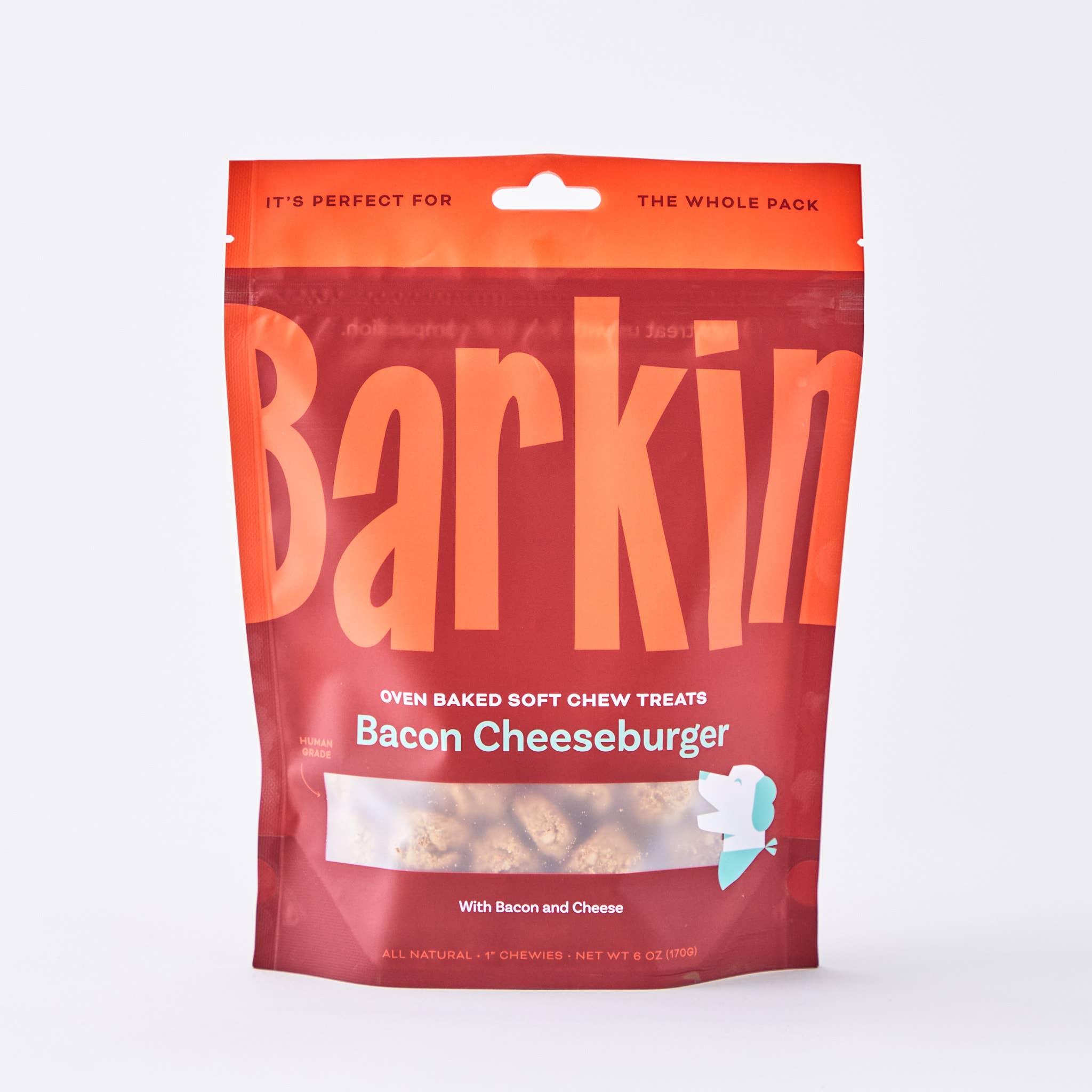 BACON CHEESEBURGER SOFT & CHEWY DOG TREAT