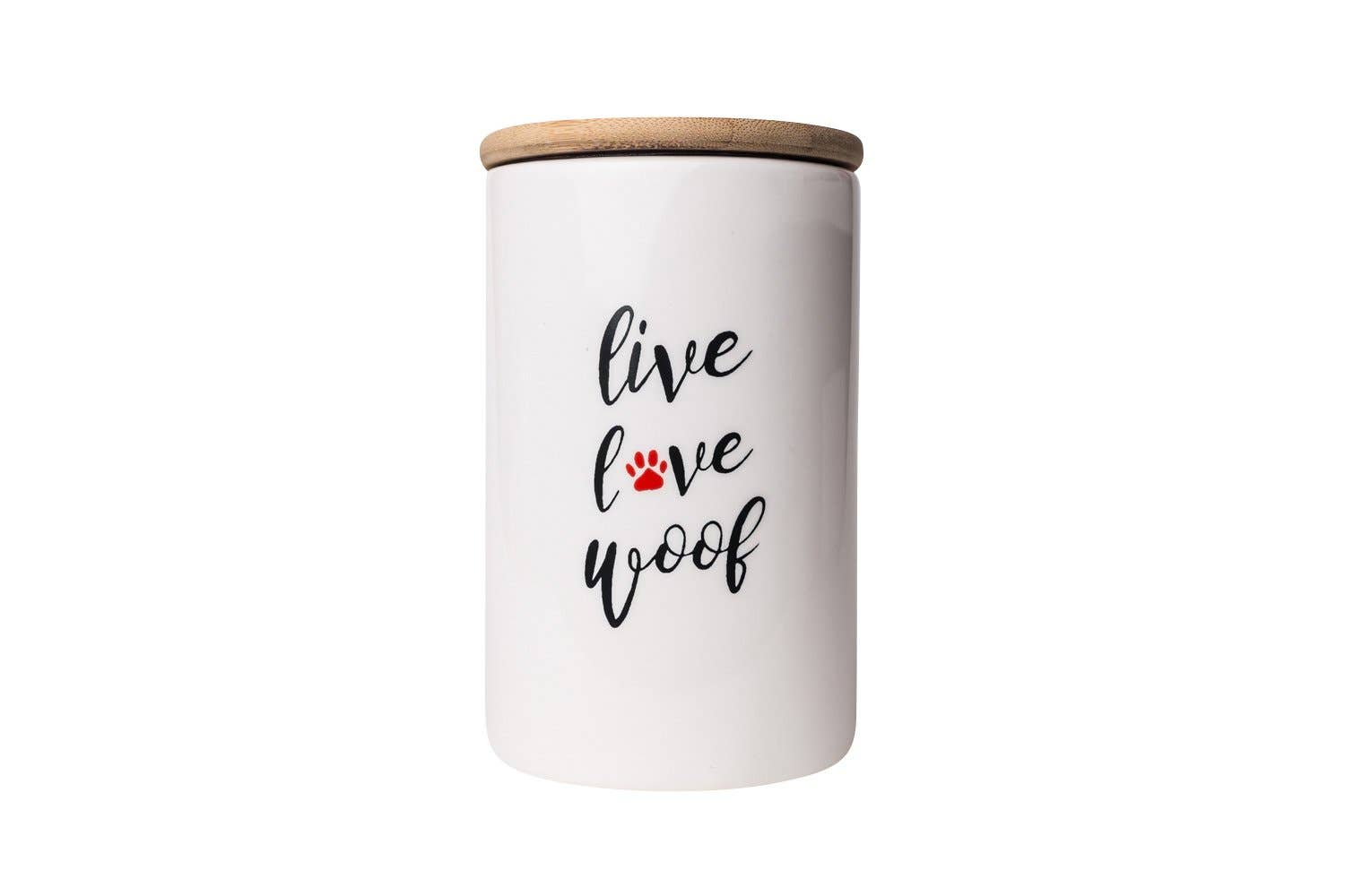 Live Love Woof Treat Jar